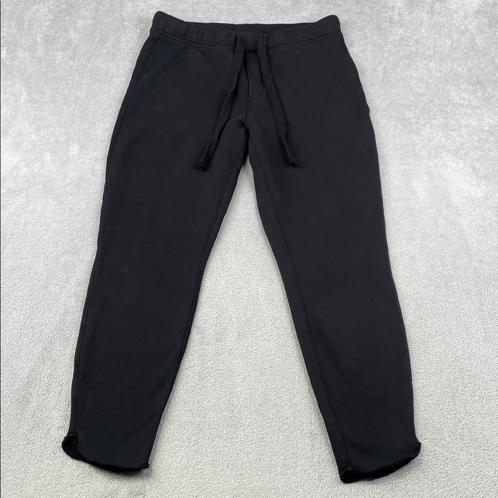 NEW Frank & Eileen S 100% Cotton Christine Tulip Black Jogger Sweatpants FLAW
